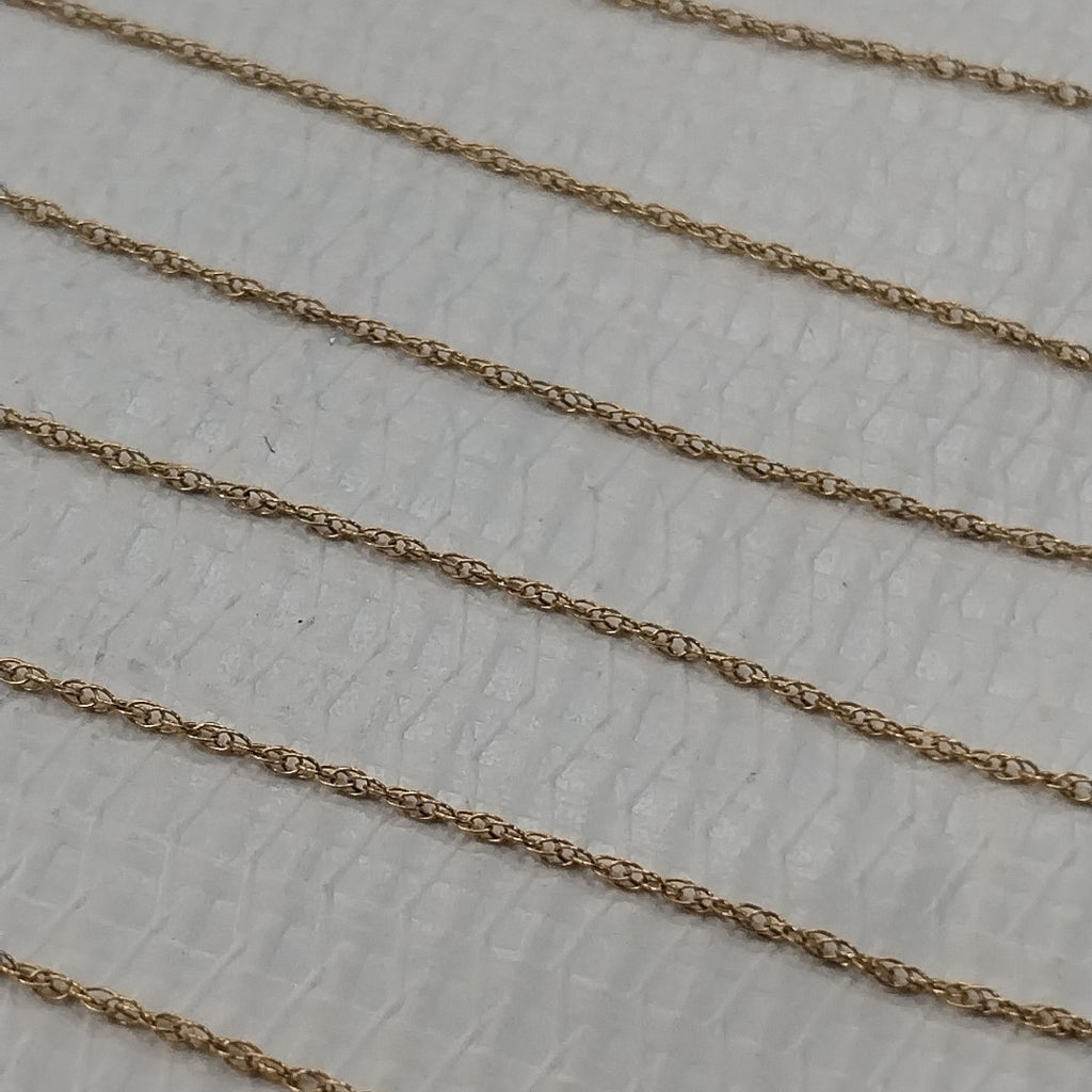 CADENA ORO 14 K 0,80 GRMS (SEMINUEVO)