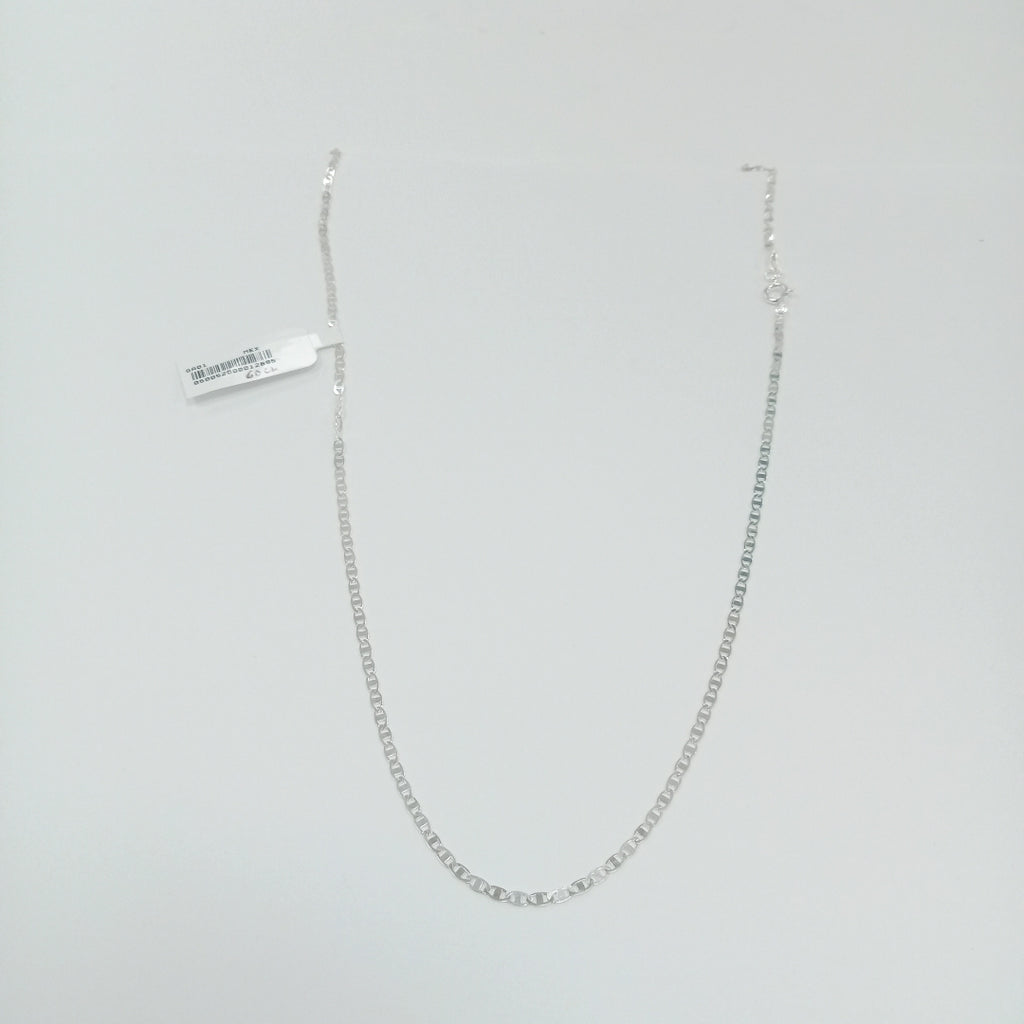 CADENA TEJIDO ESPEJO PLATA .925 60 CM 4.2 GR (NUEVO)