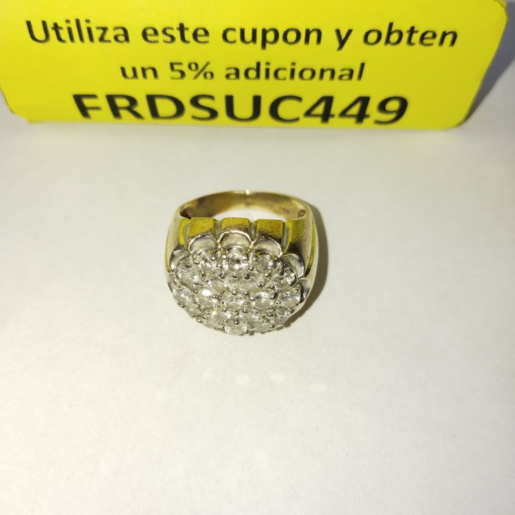 ANILLO ORO 14 K 9,20 GRMS (SEMINUEVO)