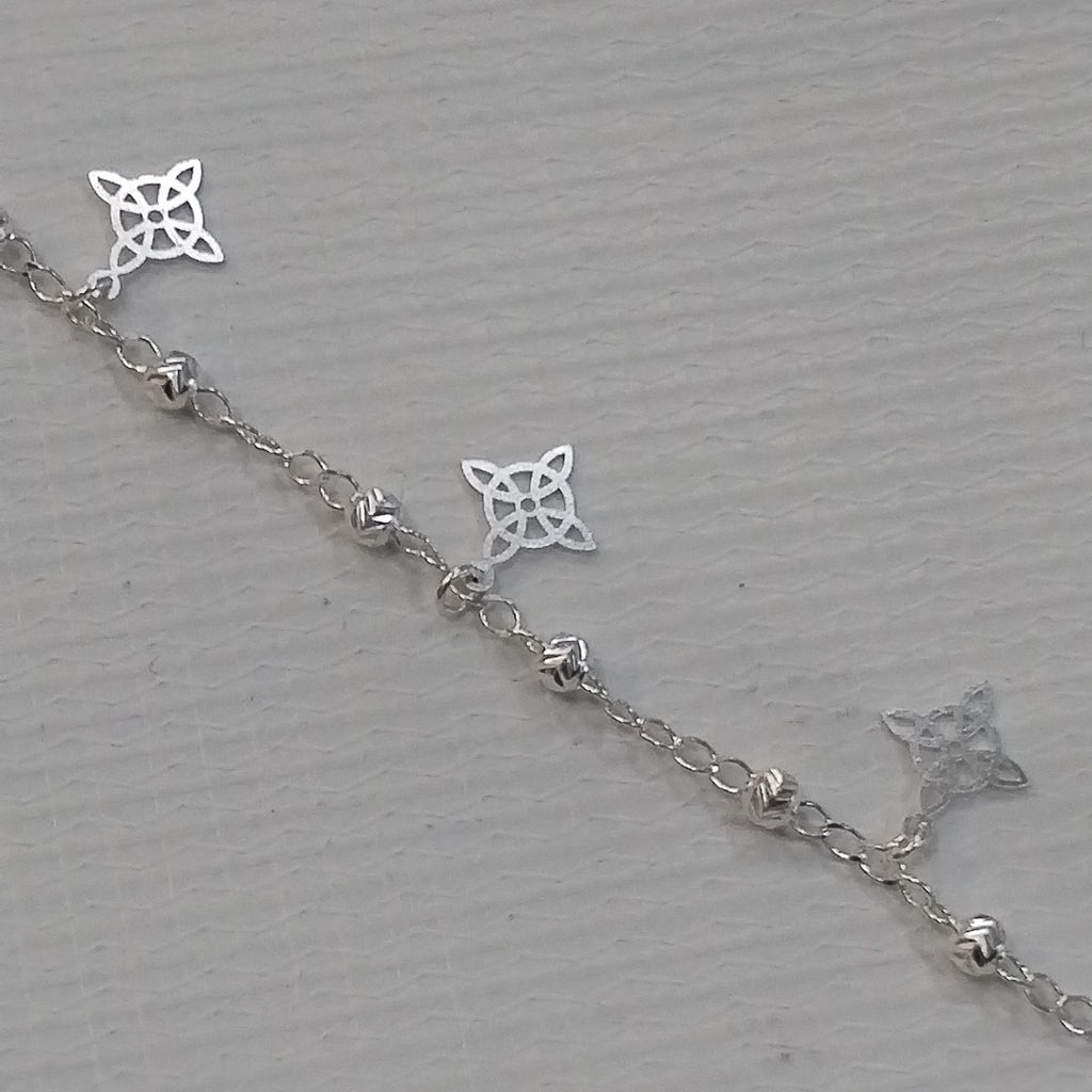 PULSERA TEJIDO ESPECIAL PLATA .925 18 CM 3.1 GR (NUEVO)
