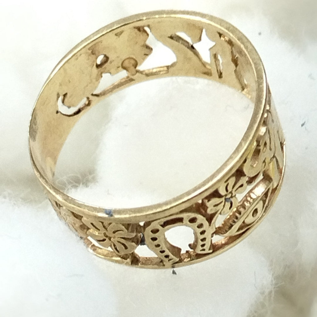 ANILLITO ORO 14 K 3.5 GRMS (SEMINUEVO)