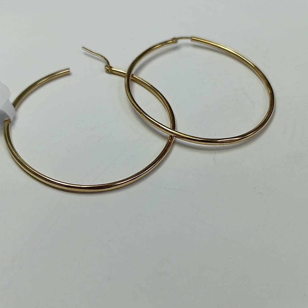 ARRACADAS PAR ORO 14 K 2.8 GRMS (SEMINUEVO)