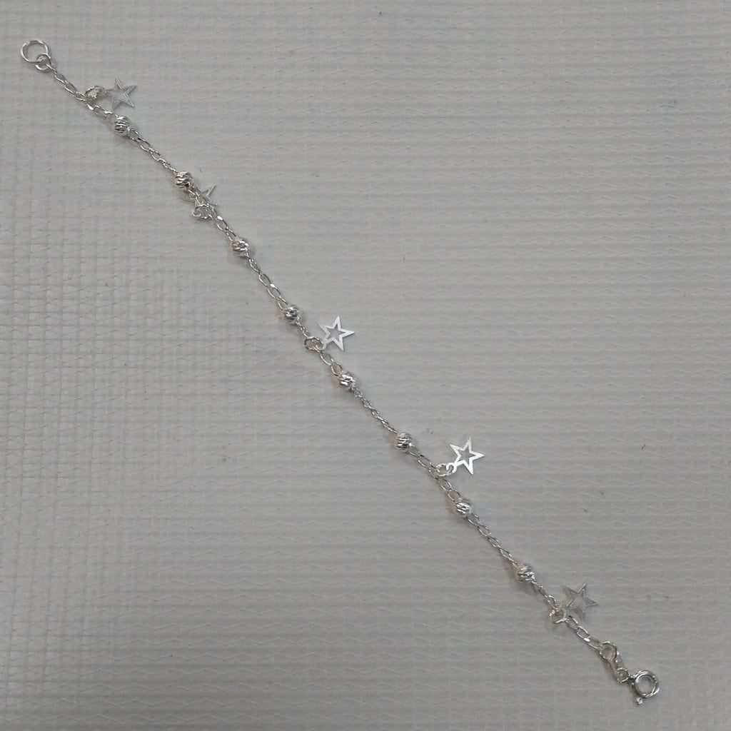 PULSERA TEJIDO ESPECIAL PLATA .925 18 CM 2.7 GR (NUEVO)