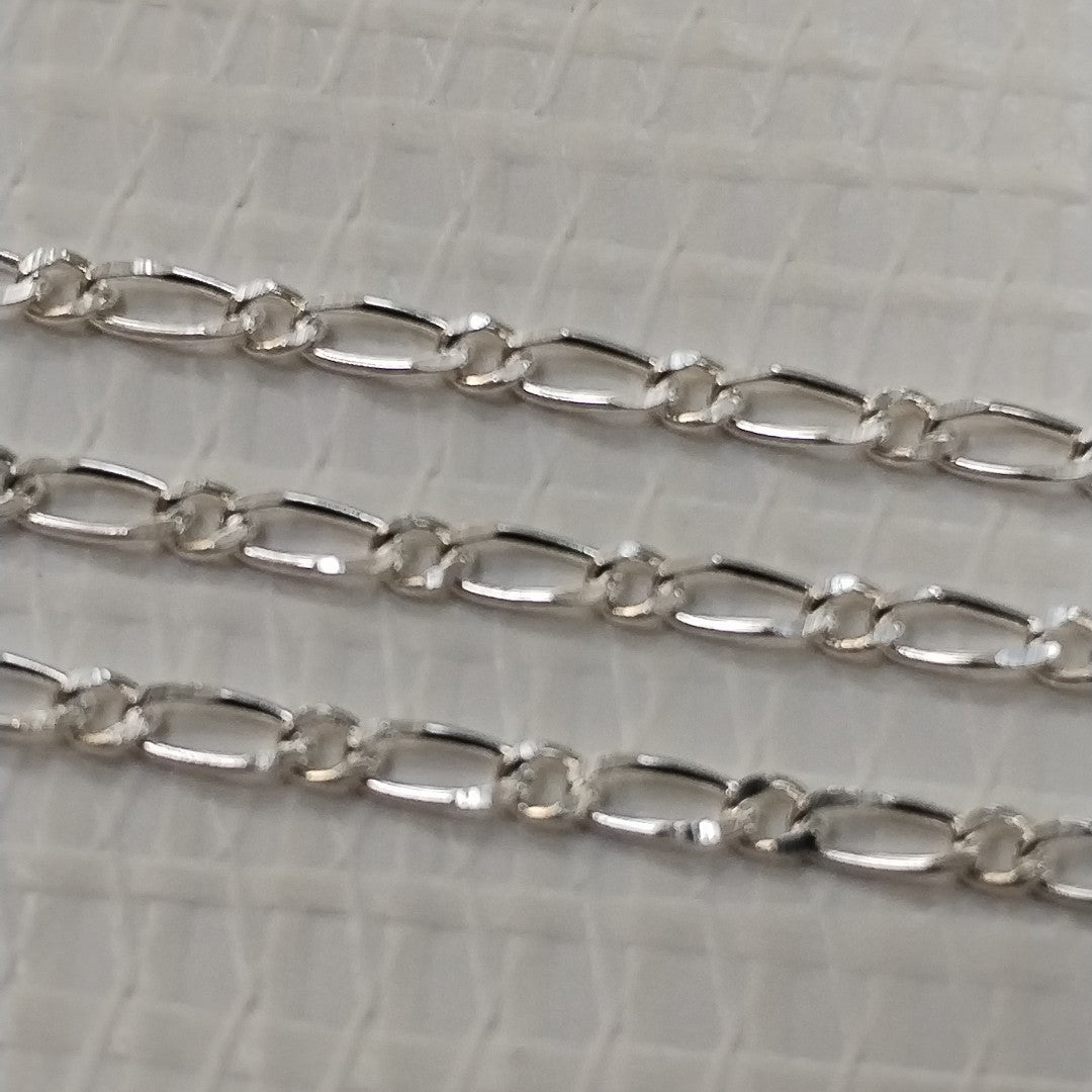 CADENA TEJIDO 1X1 PLATA .925 55 CM 3.3 GR (NUEVO)