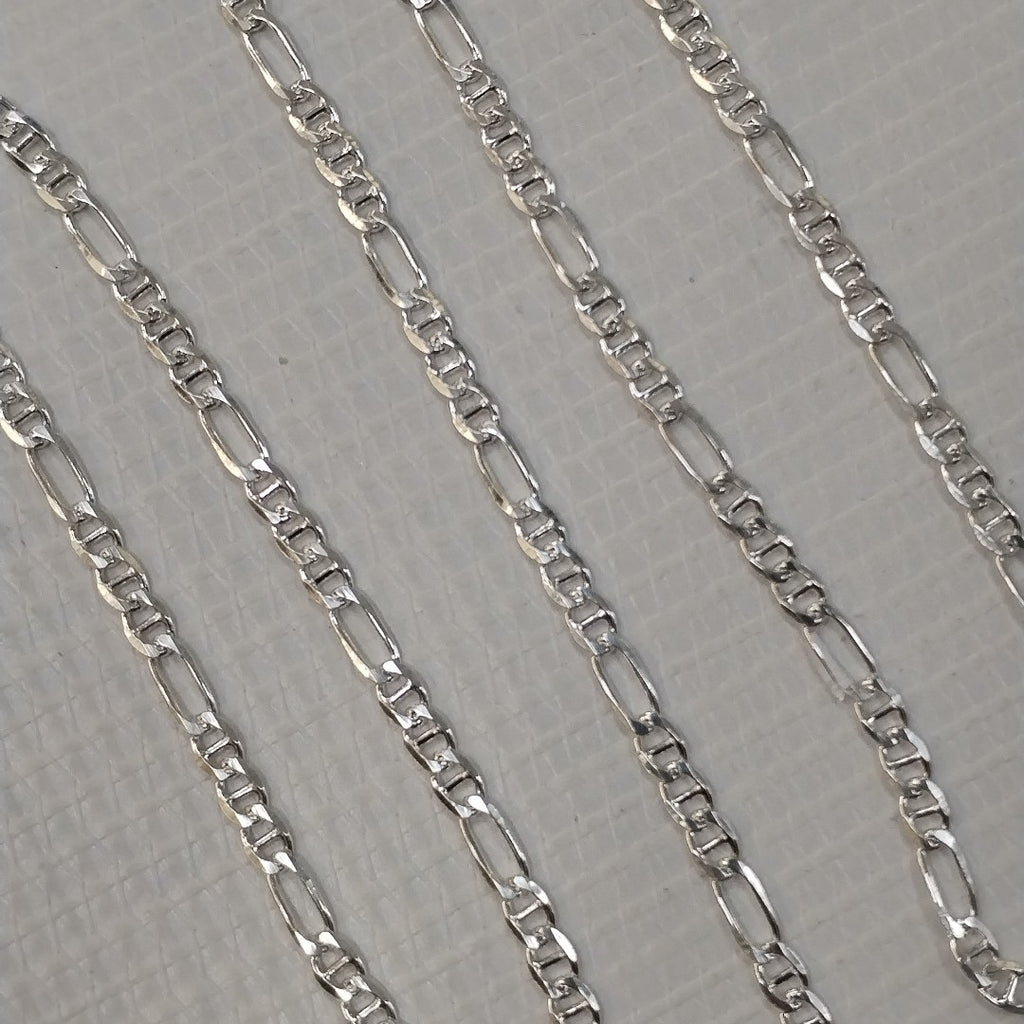 CADENA TEJIDO MARINERO PLATA .925 55 CM 7.9 GR (NUEVO)