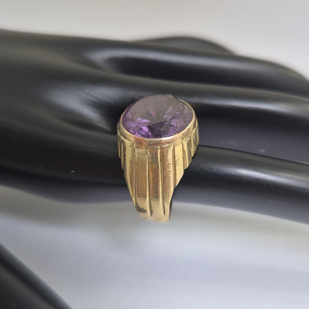 ANILLO ORO 14 K 9,40 GRMS (SEMINUEVO)