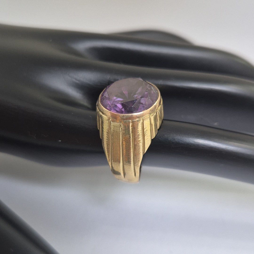 ANILLO ORO 14 K 9,40 GRMS (SEMINUEVO)