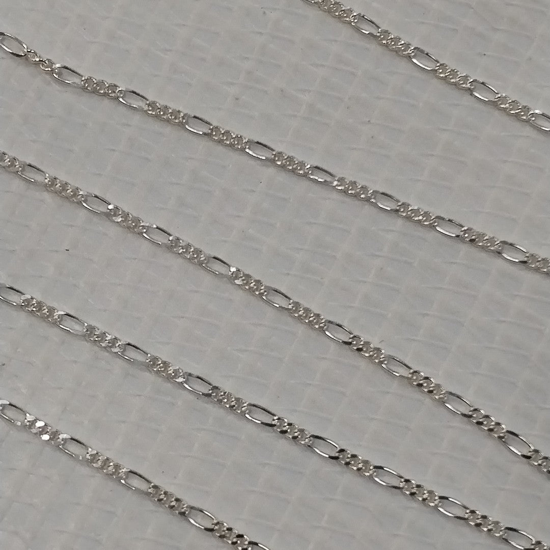 CADENA TEJIDO 3X1 PLATA .925 55 CM 2.3 GR (NUEVO)