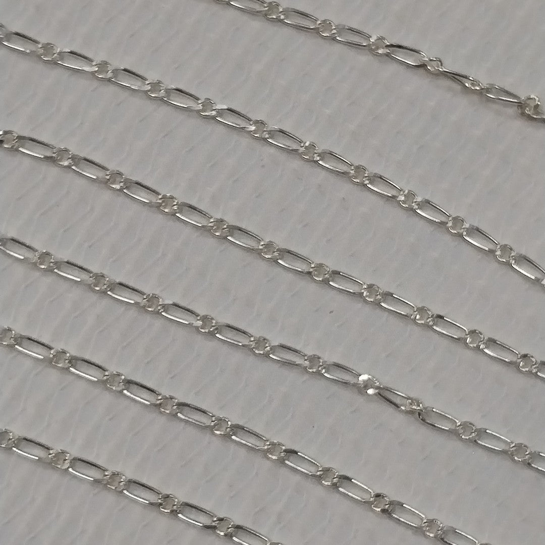 CADENA TEJIDO 1X1 PLATA .925 55 CM 3.3 GR (NUEVO)