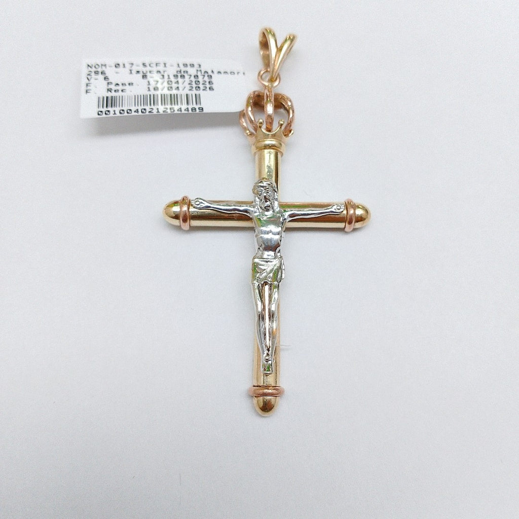 CRUCIFIJO ORO 14 K 11,50 GRMS (SEMINUEVO)
