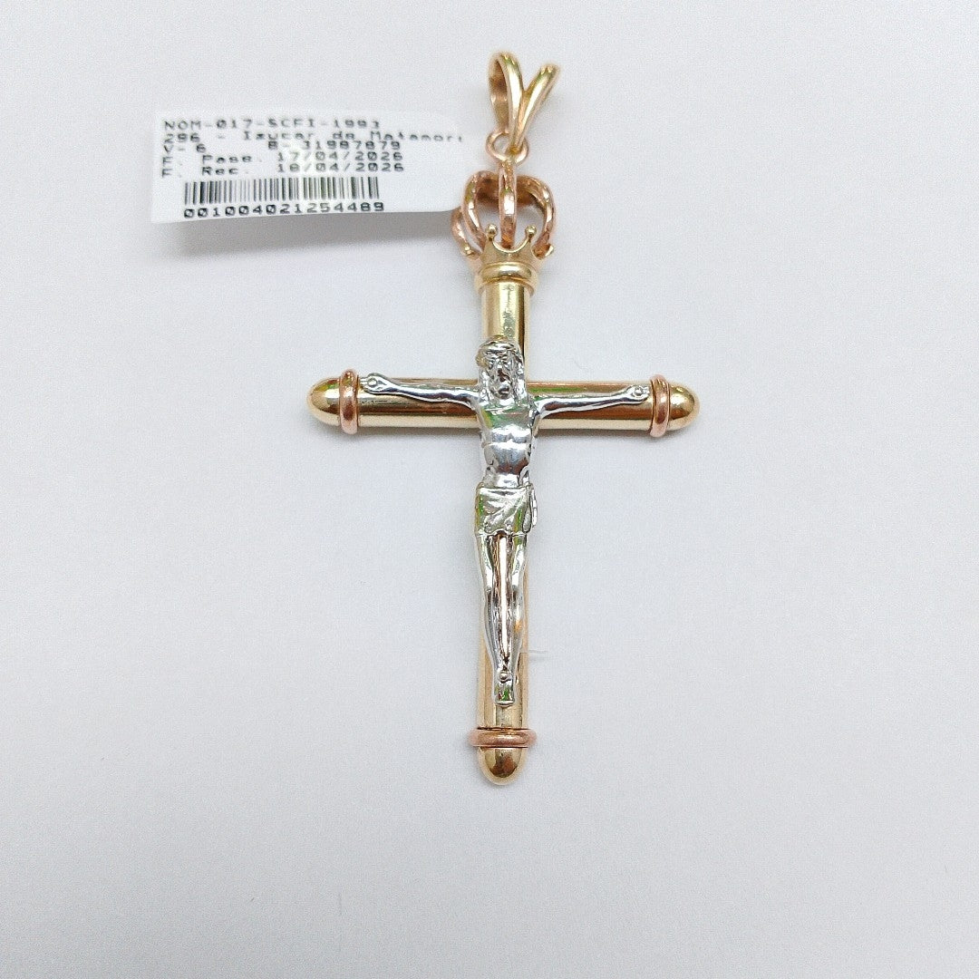 CRUCIFIJO ORO 14 K 11,50 GRMS (SEMINUEVO)