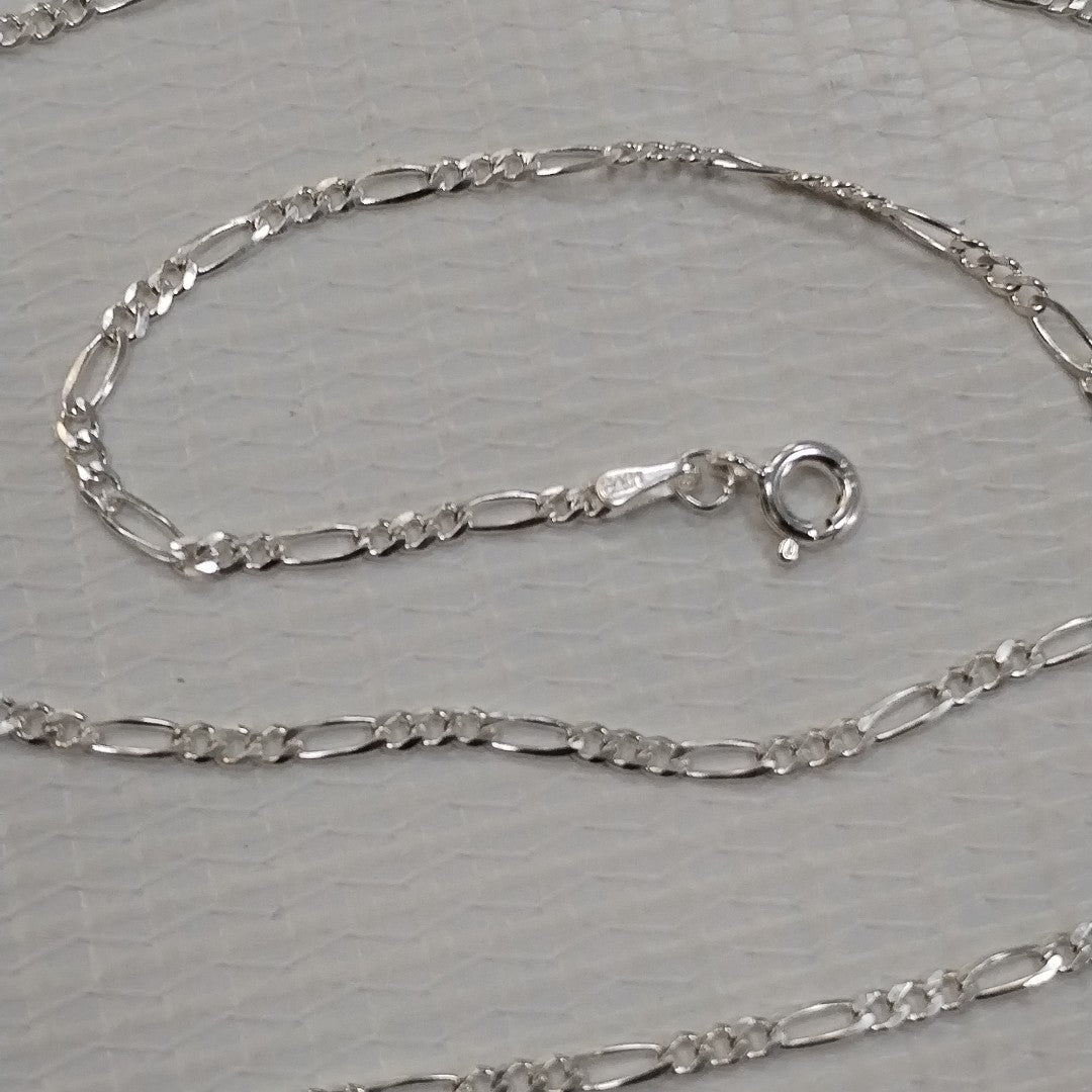 CADENA TEJIDO 3X1 PLATA .925 50 CM 4 GR (NUEVO)