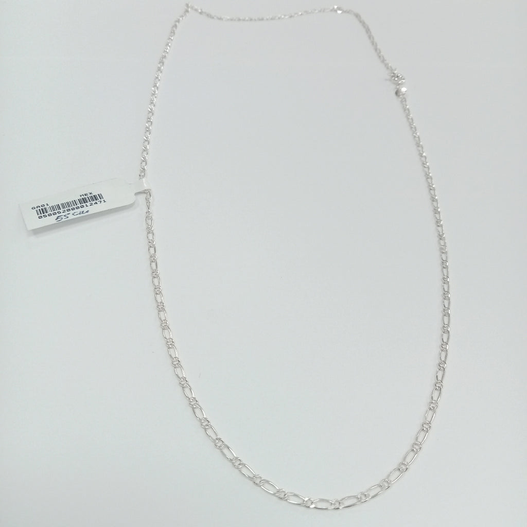 CADENA TEJIDO 1X1 PLATA .925 55 CM 3.2 GR (NUEVO)