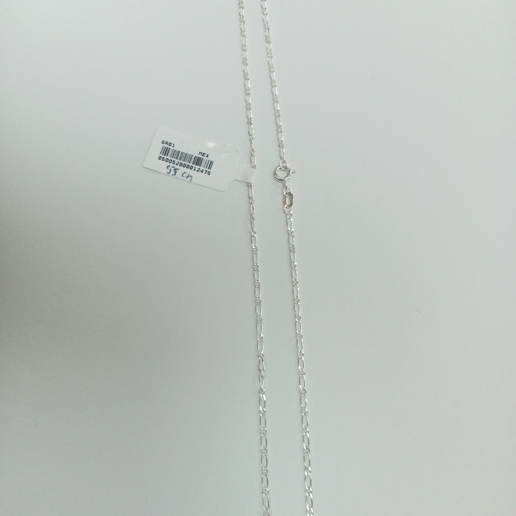 CADENA TEJIDO 1X1 PLATA .925 55 CM 3.2 GR (NUEVO)