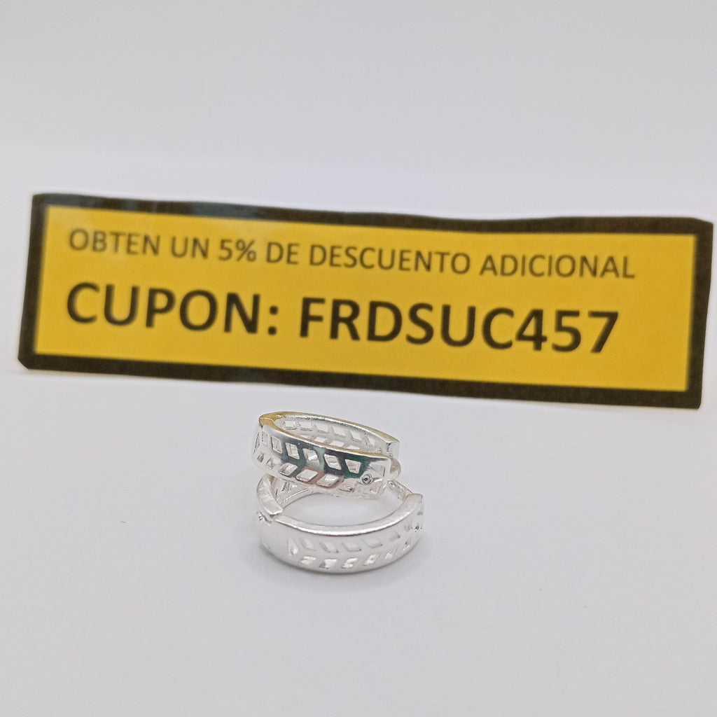 ARRACADAS PLATA .925 2.5 GR (NUEVO)