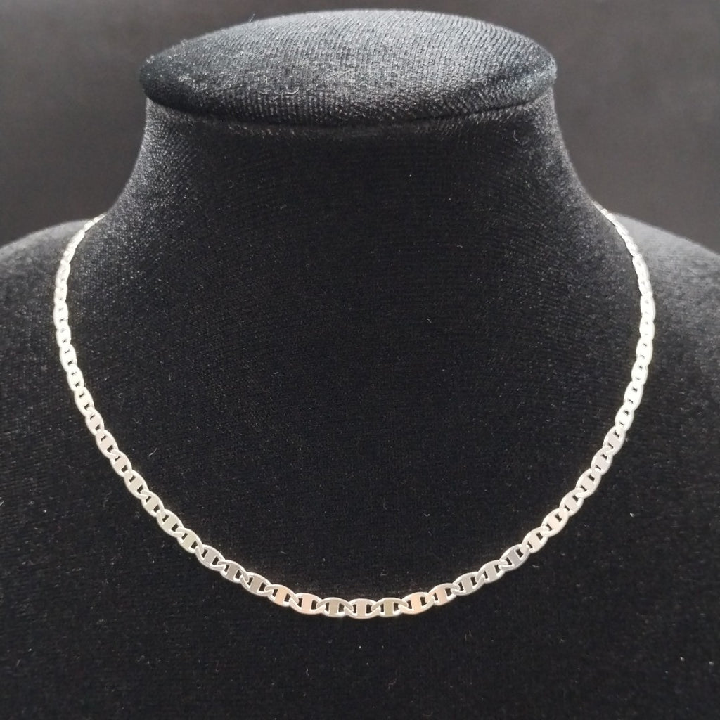 CADENA TEJIDO GUCHI PLATA .925 60 CM 9 GR (NUEVO)