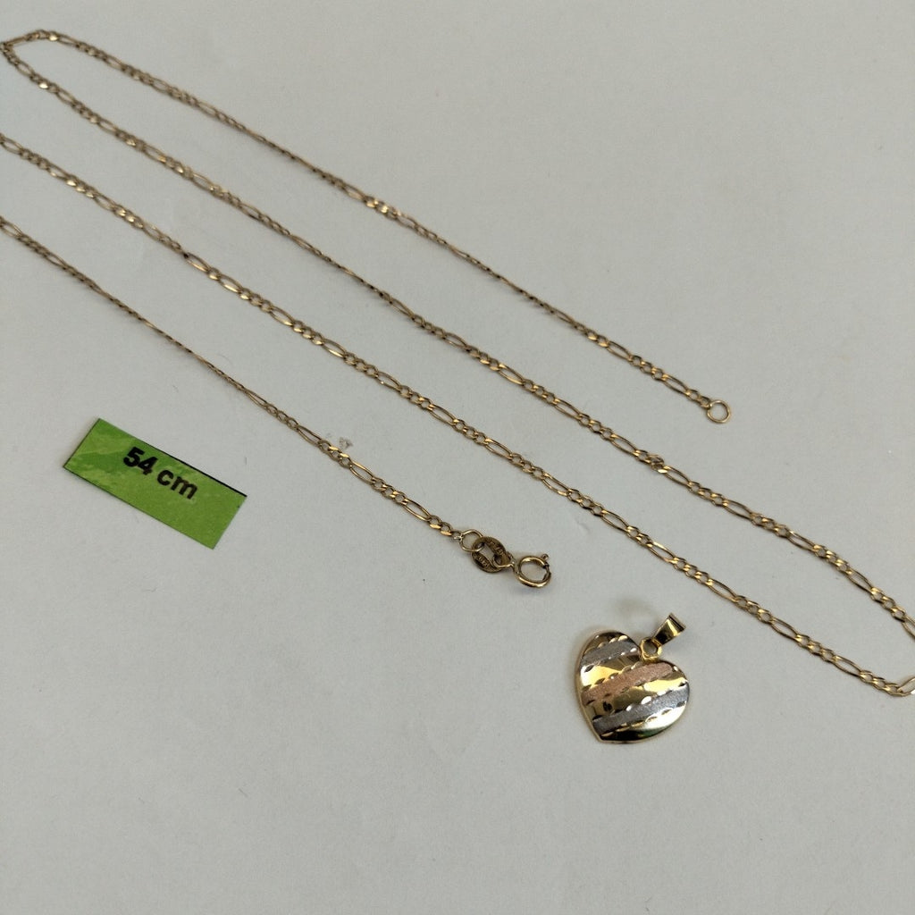 CADENA, DIJE ORO 14 K 2.3 GRMS (SEMINUEVO)