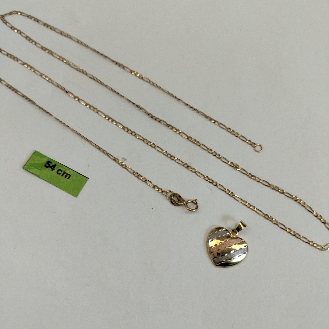 CADENA, DIJE ORO 14 K 2.3 GRMS (SEMINUEVO)