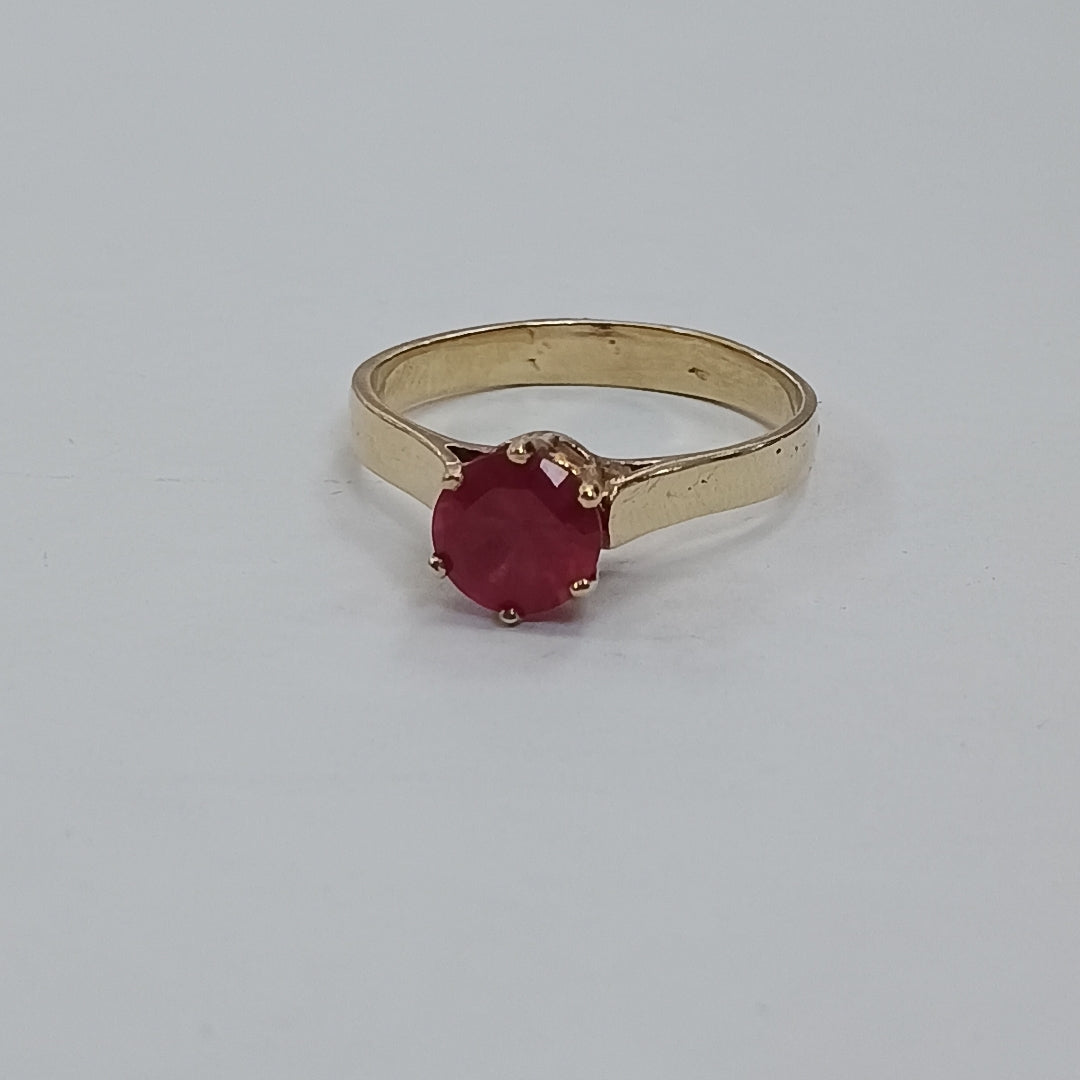 ANILLO ORO 14 K 2,70 GRMS (SEMINUEVO)