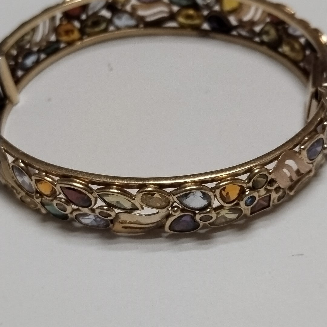 PULSERA RIGIDA ORO 14 K 34.2 GRMS (SEMINUEVO)