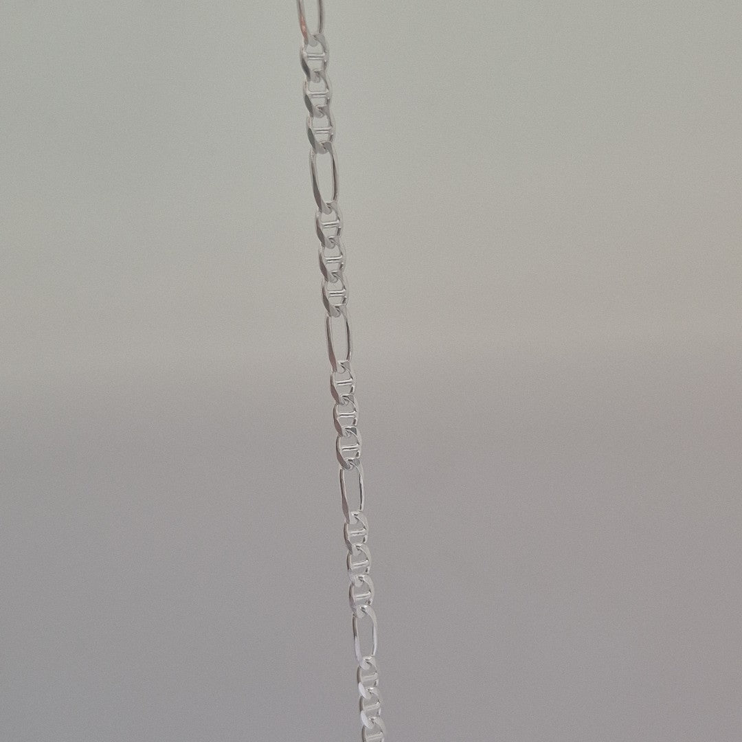 PULSERA TEJIDO 3X1 PLATA .925 16 CM 2.9 GR (NUEVO)