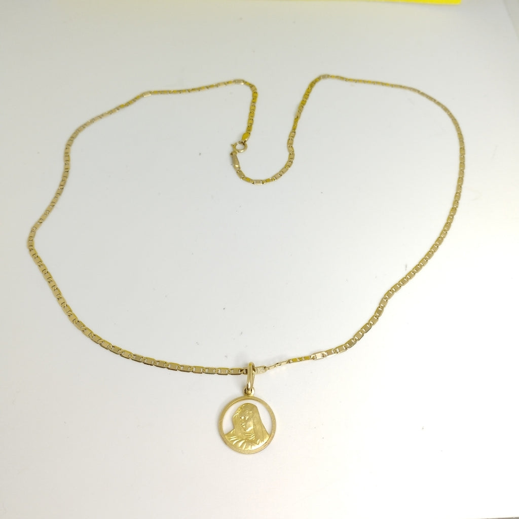CADENA,DIJE ORO 14 K 5,20 GRMS (SEMINUEVO)