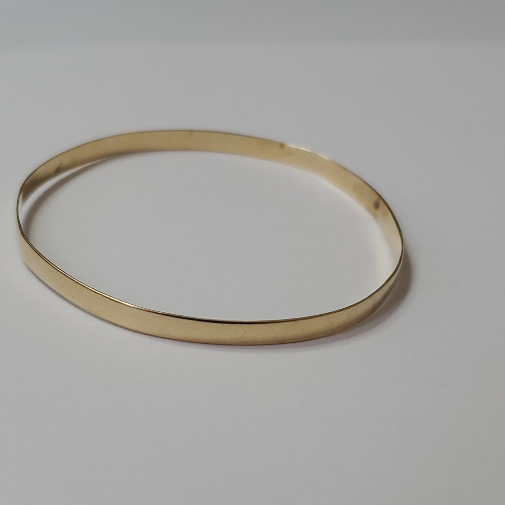 PULSERA RIGIDA ORO 14 K 6.5 GRMS (SEMINUEVO)