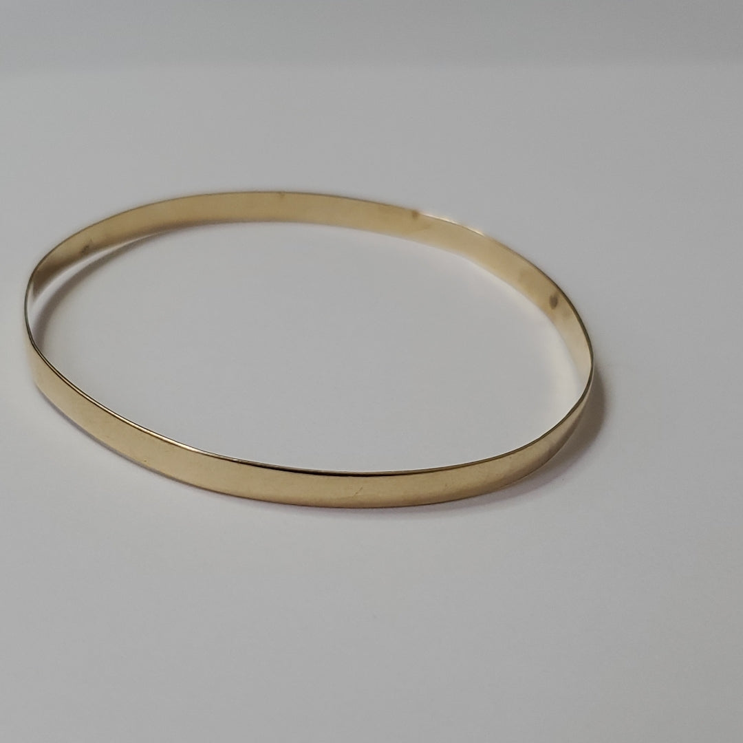 PULSERA RIGIDA ORO 14 K 6.5 GRMS (SEMINUEVO)