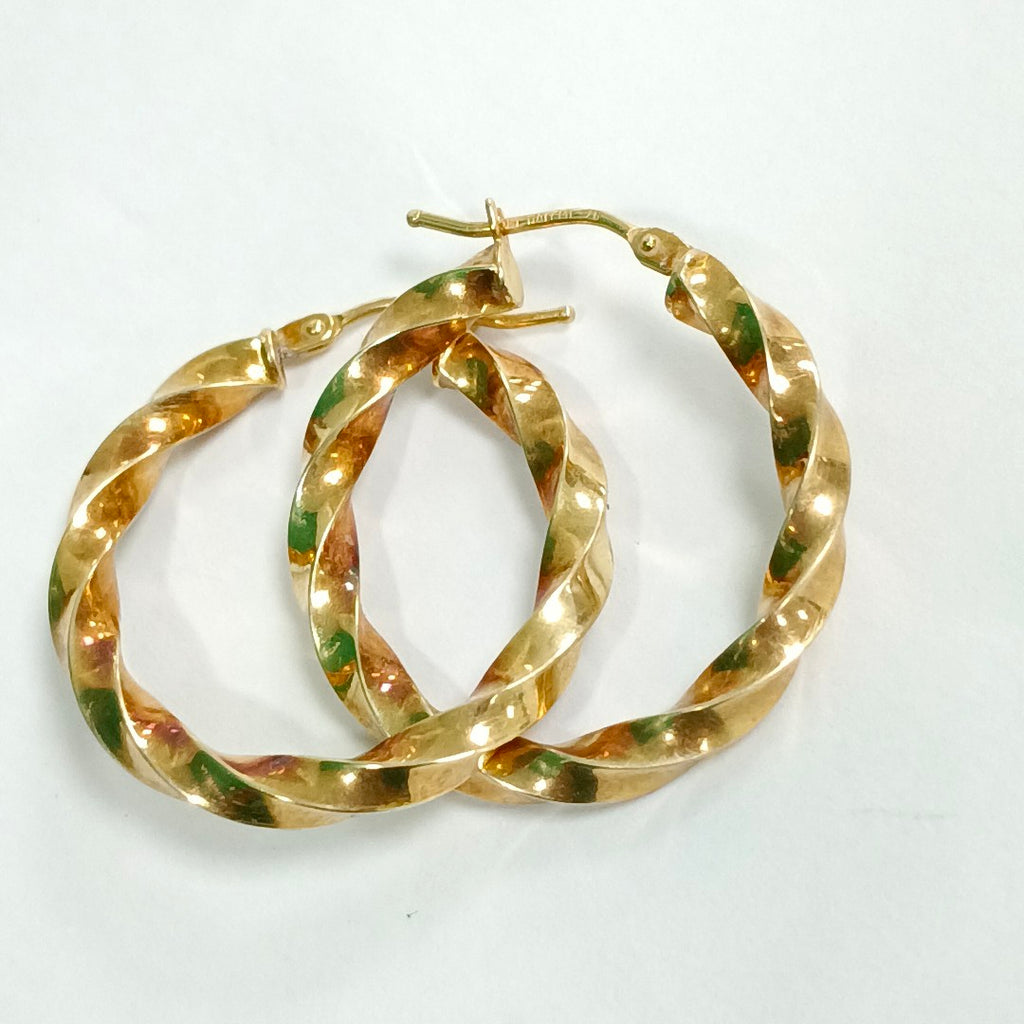 ARRACADAS PAR ORO 10 K 1,80 GRMS (SEMINUEVO)