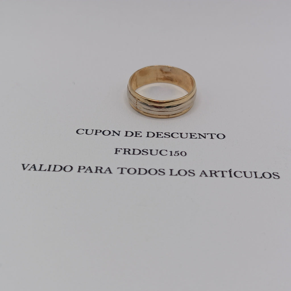 ANILLO ORO 14 K 2.8 GRMS (SEMINUEVO)