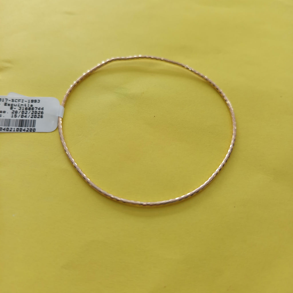 PULSERA RIGIDA ORO 14 K 2.3 GRMS (SEMINUEVO)