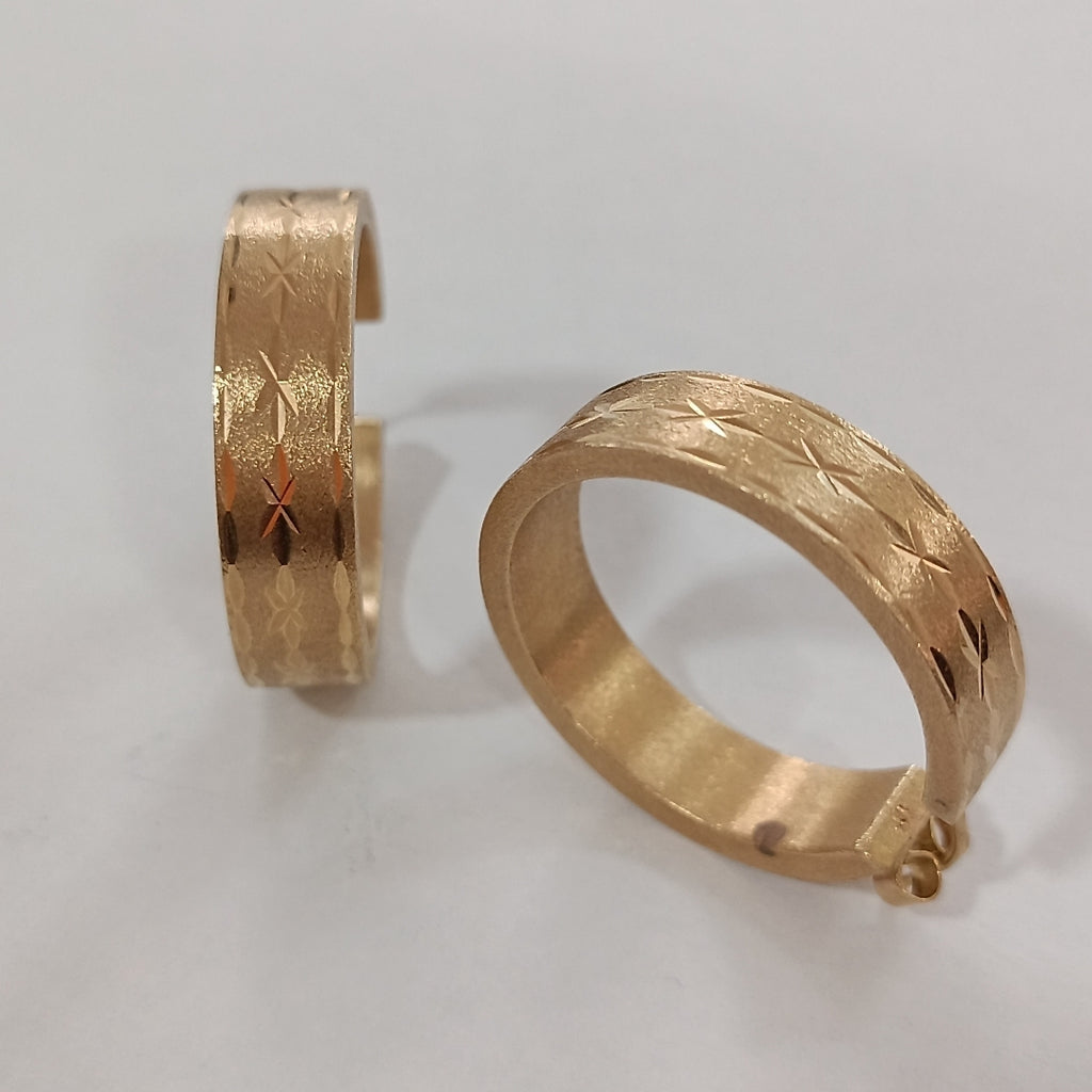 ARRACADAS PAR ORO 16K 11,60 GRMS (SEMINUEVO)