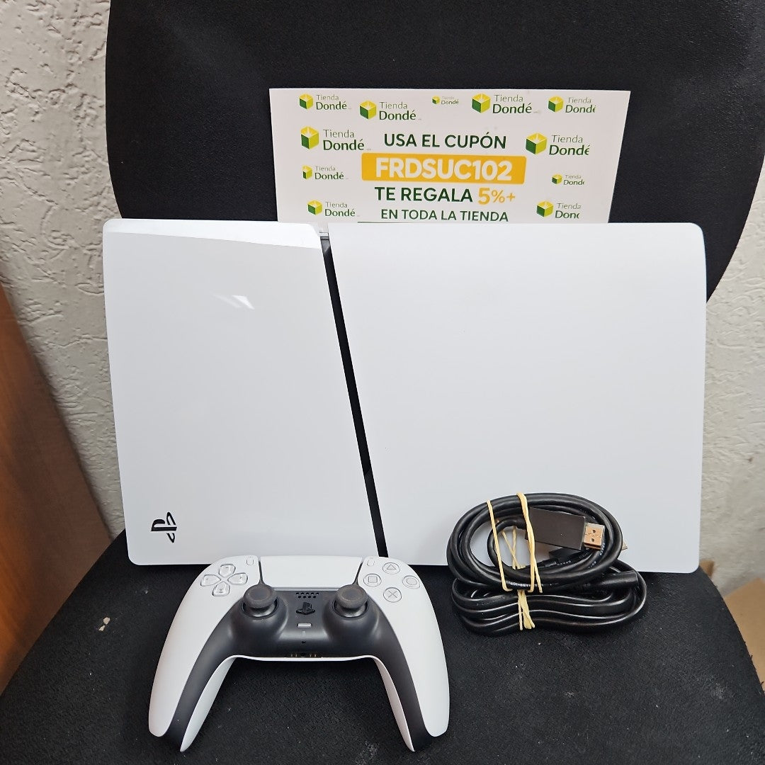 CONSOLA DE VIDEOJUEGO SONY PS5 SLIM 1 TB SSD (SEMINUEVO)