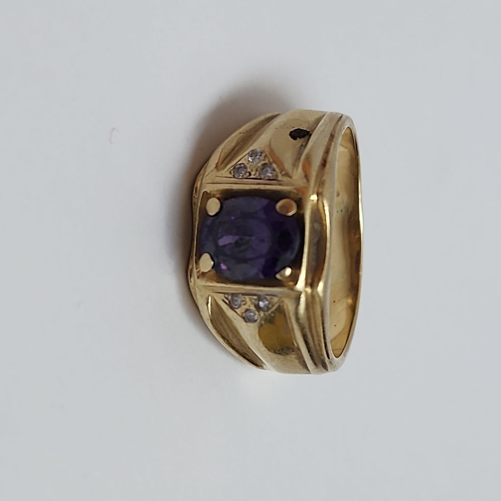 ANILLO ORO 14 K 9,50 GRMS (SEMINUEVO)