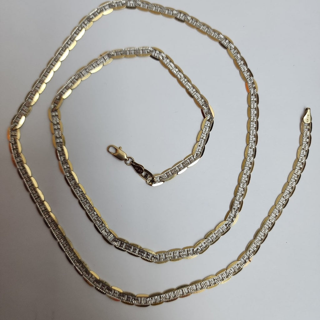 CADENA ORO,RODIADO 10 K 21,80 GRMS (SEMINUEVO)
