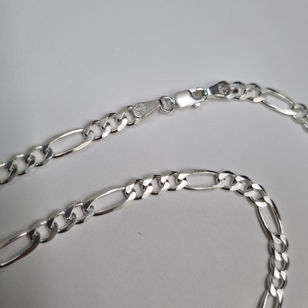 CADENA TEJIDO 3X1 PLATA .925 60 CM 17.6 GR (NUEVO)