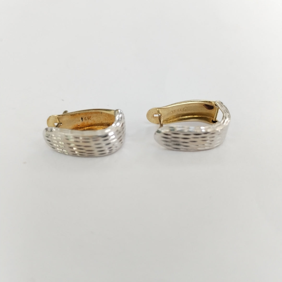 ARETES PAR ORO 14 K 1,80 GRMS (SEMINUEVO)