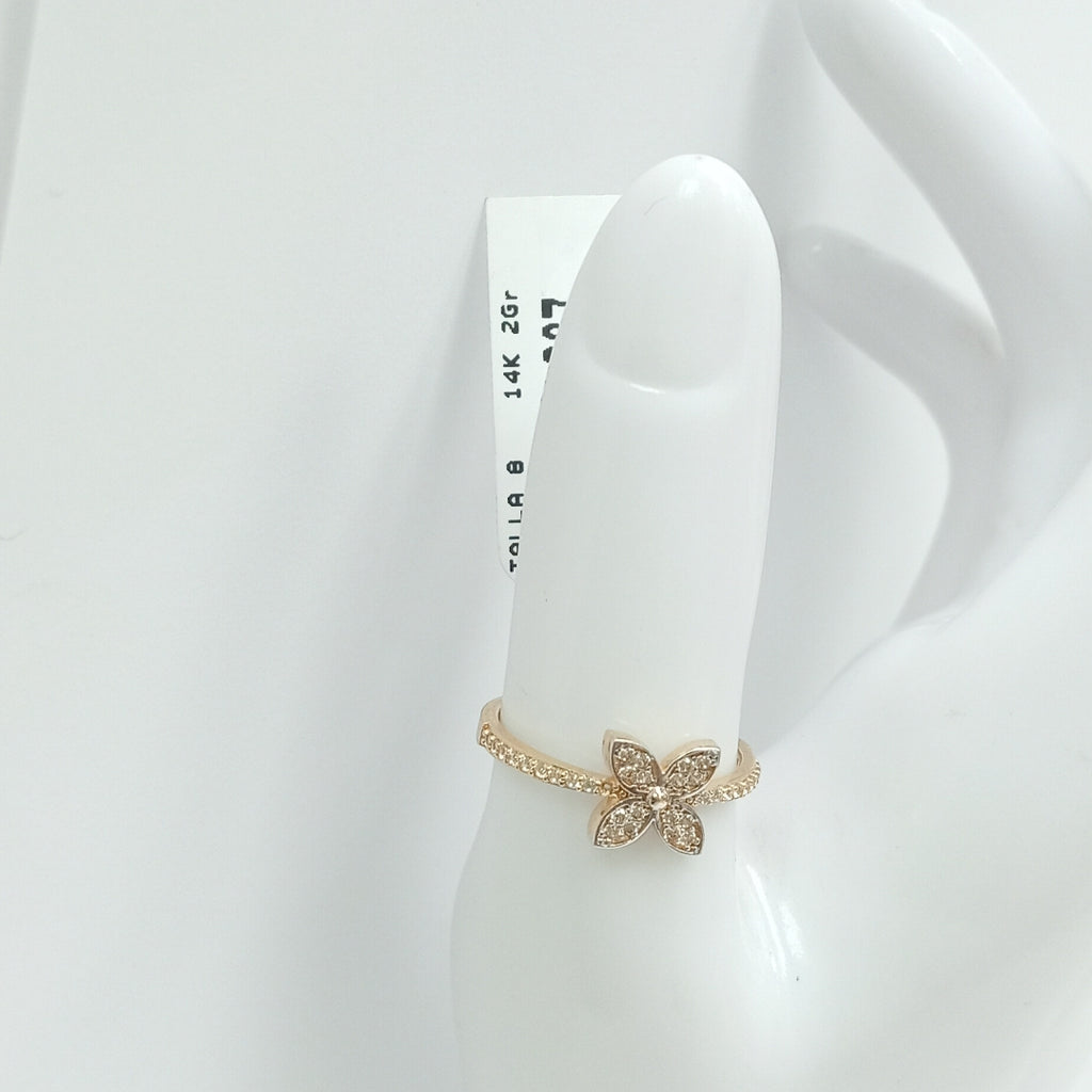 ANILLOS DAMA ORO 14K 2 (NUEVO)