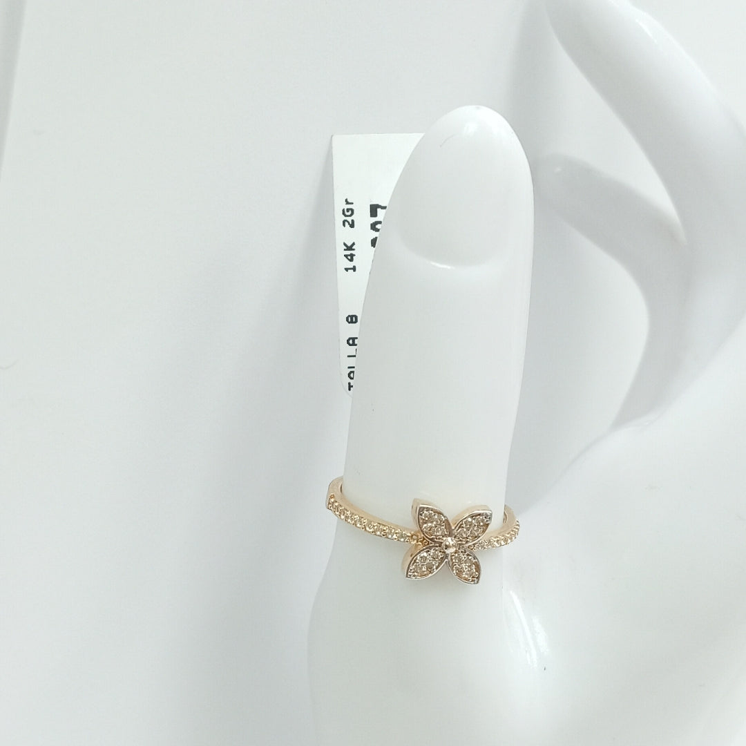ANILLOS DAMA ORO 14K 2 (NUEVO)