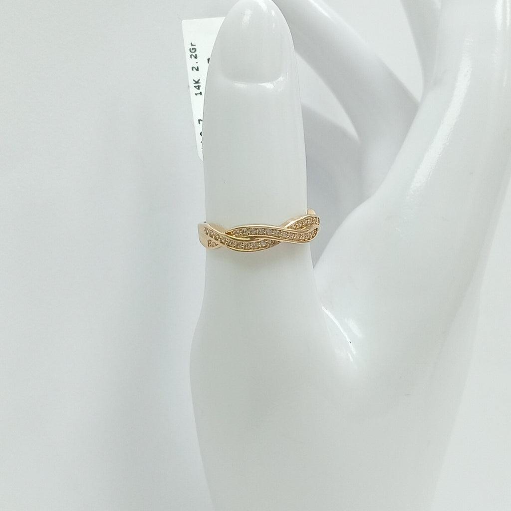 ANILLOS DAMA ORO 14K 2.2 (NUEVO)