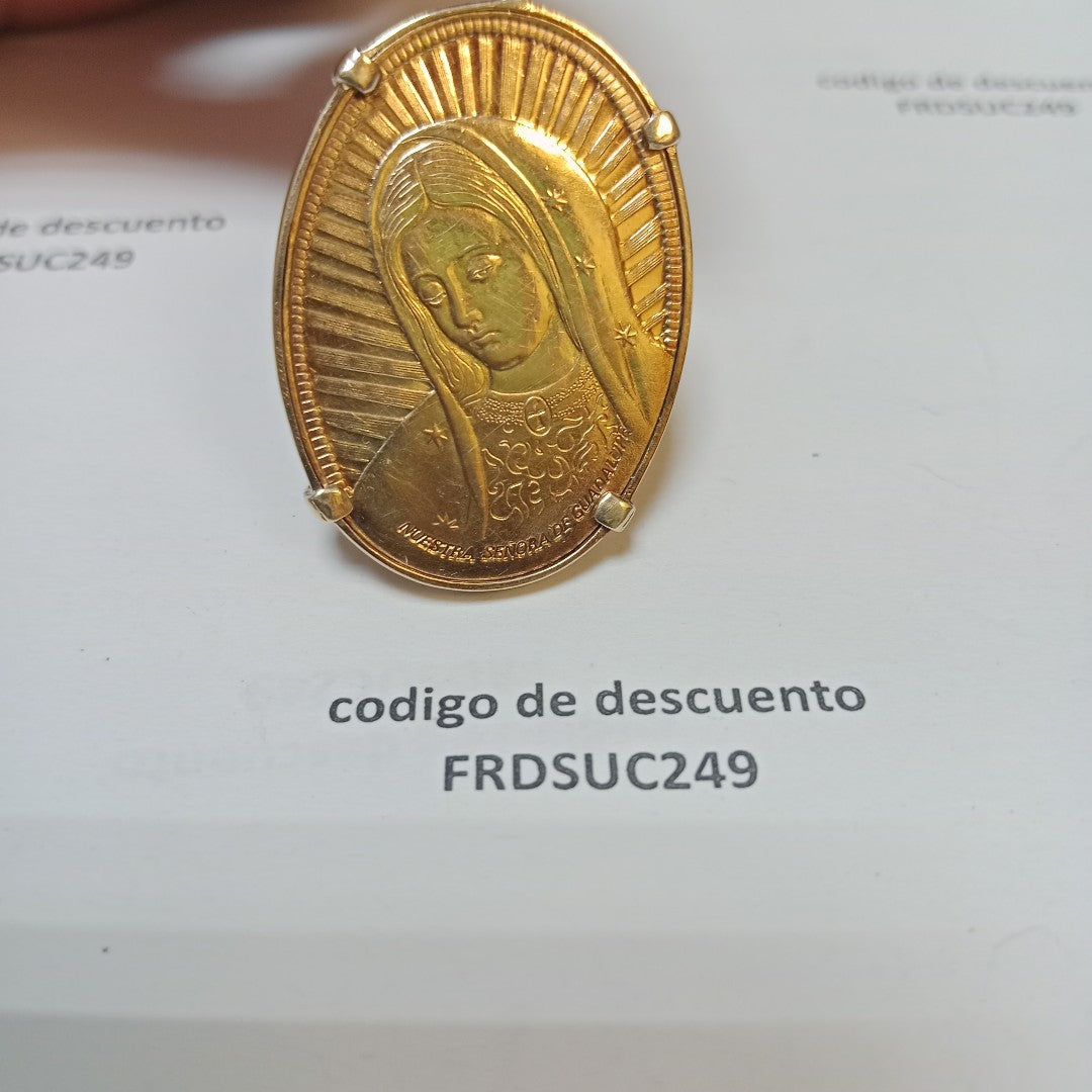 MEDALLA PERSONAL ORO 12 K 20.7 GRMS (SEMINUEVO)