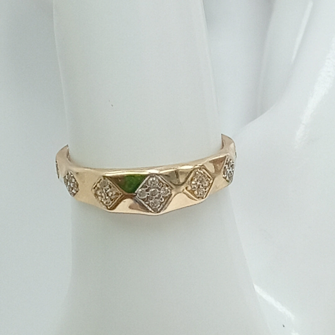 ANILLOS DAMA ORO 14K 2 (NUEVO)