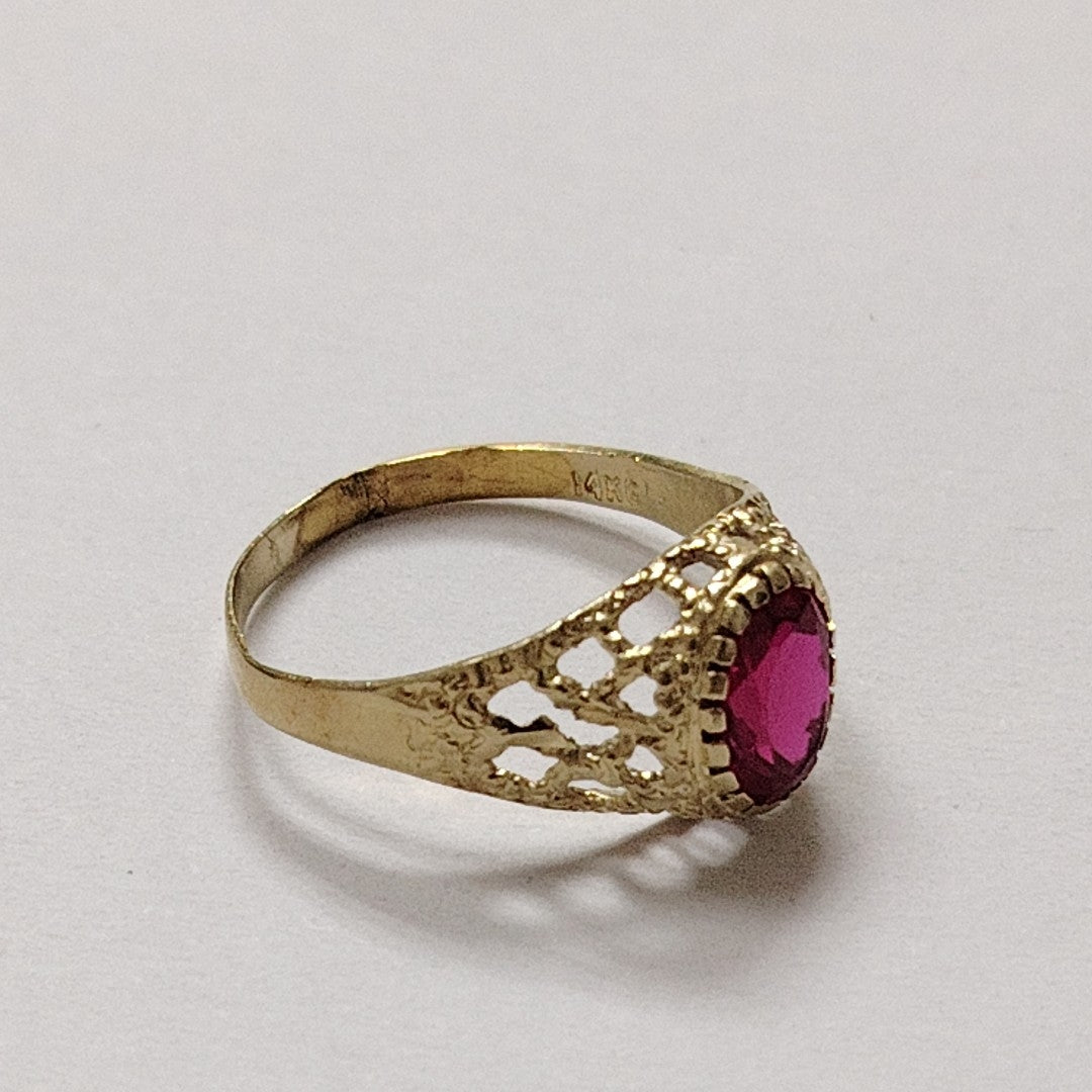 ANILLO ORO 10 K 2,00 GRMS (SEMINUEVO)