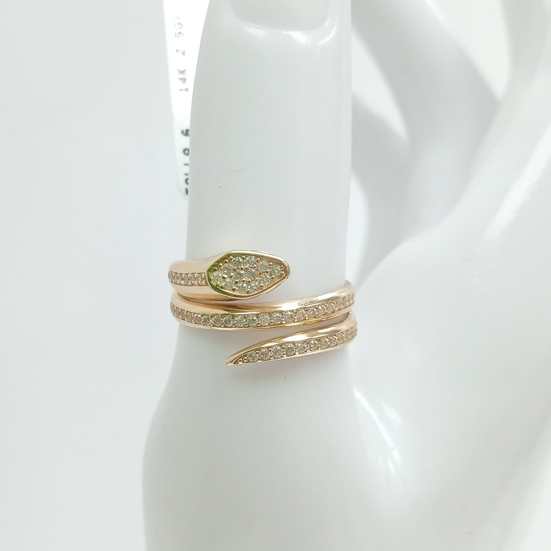 ANILLOS DAMA ORO 14K 2.5 (NUEVO)