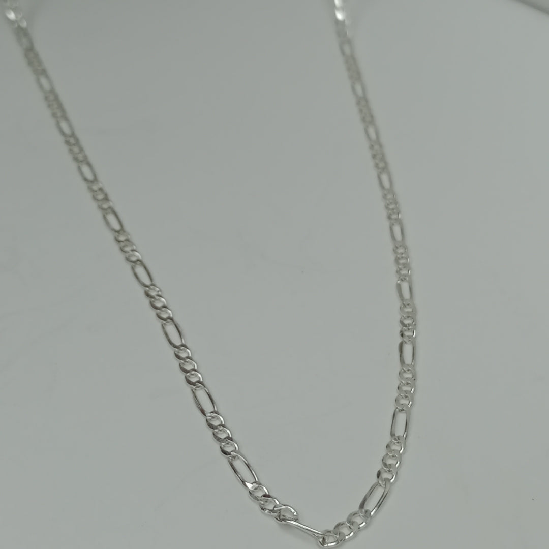 CADENA TEJIDO 3X1 PLATA .925 55 CM 4.3 GR (NUEVO)