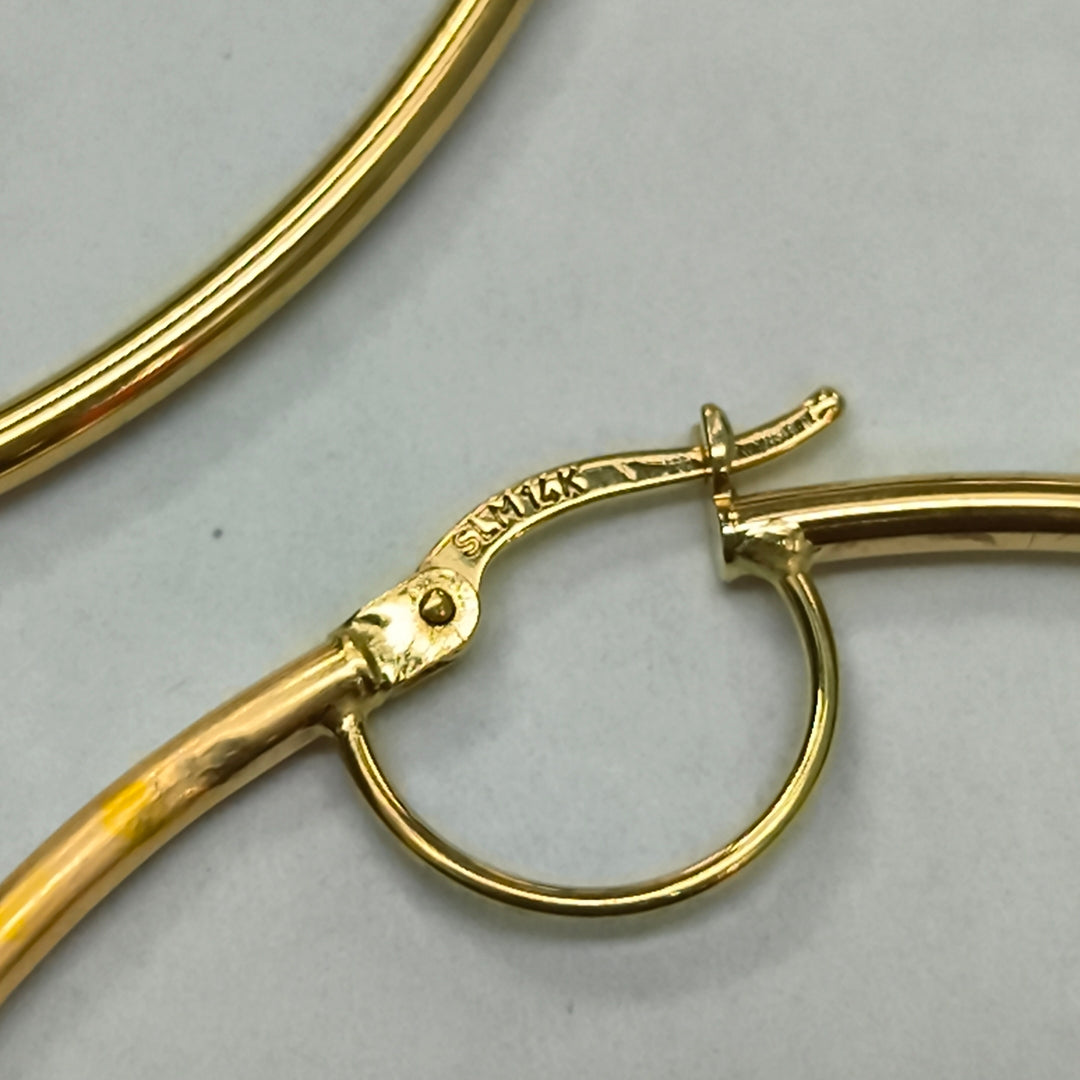ARRACADAS PAR ORO 14 K 3,70 GRMS (SEMINUEVO)