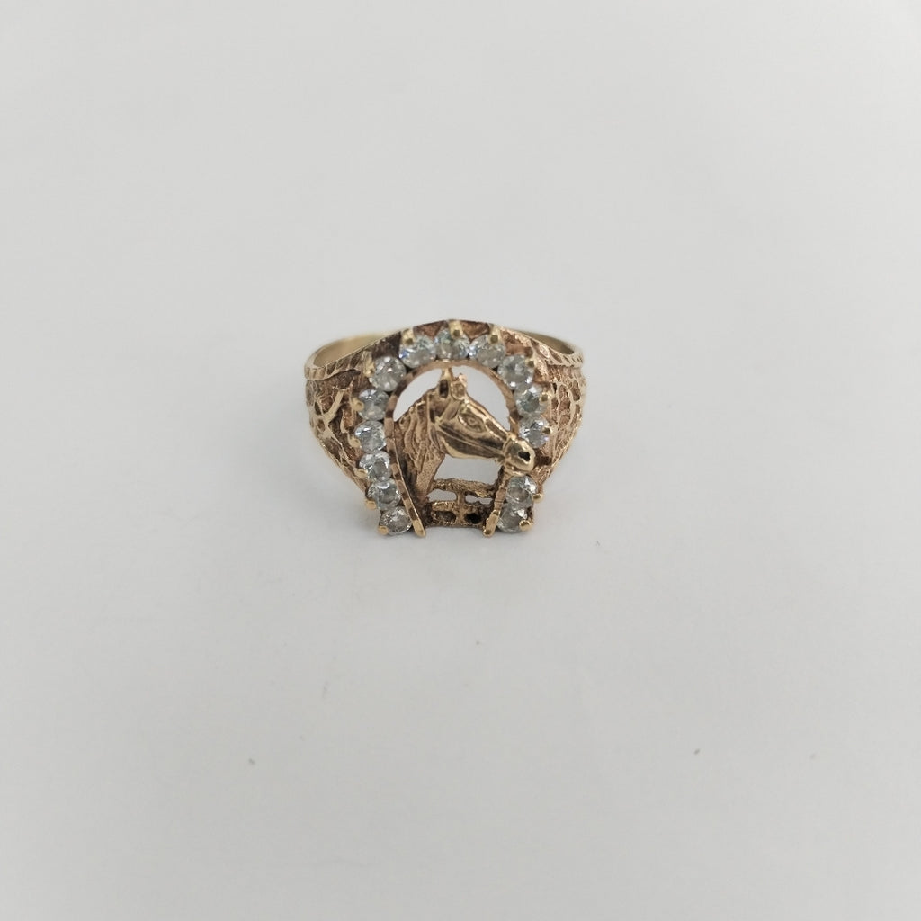 ANILLO ORO 10 K 3,60 GRMS (SEMINUEVO)