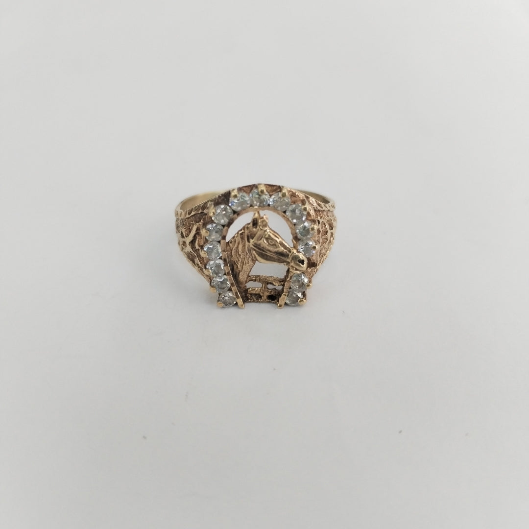 ANILLO ORO 10 K 3,60 GRMS (SEMINUEVO)