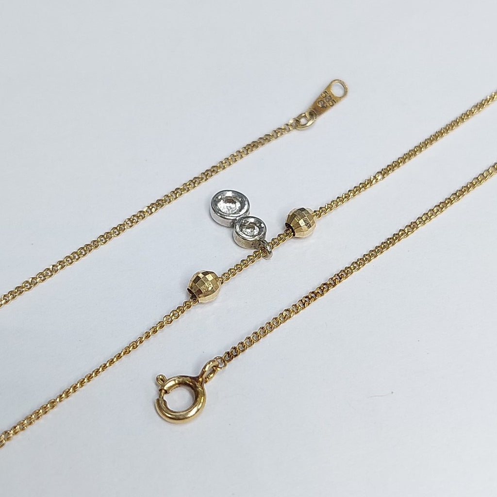 CADENA, DIJE ORO 14 K 3.2 GRMS (SEMINUEVO)