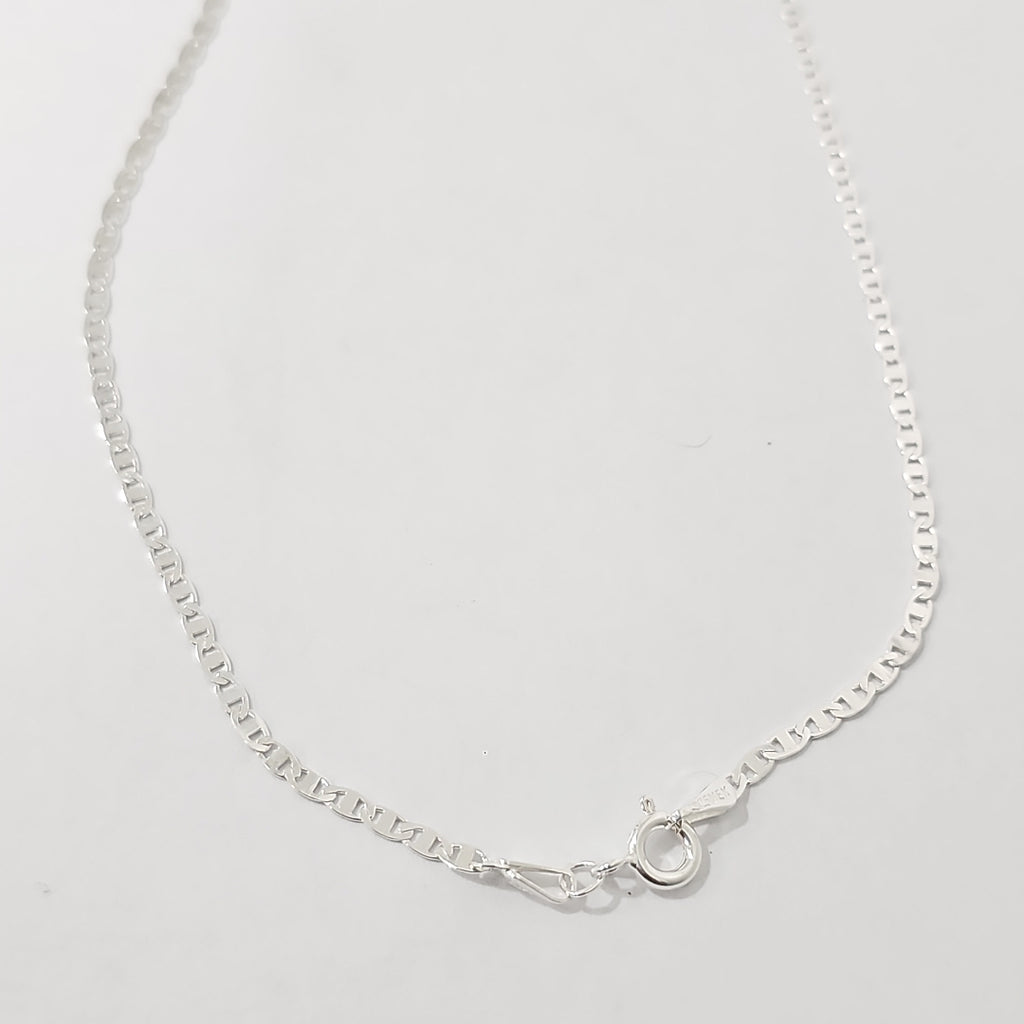 CADENA TEJIDO ESPEJO PLATA .925 60 CM 4.2 GR (NUEVO)